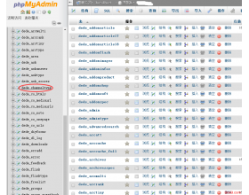 DEDECMS删除系统自带频道模型的办法