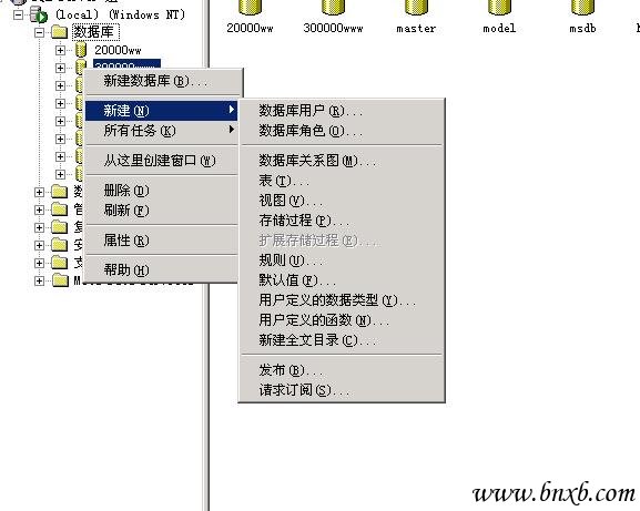 新建数据库用户