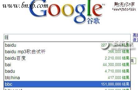 一部百度PK谷歌的关键字典