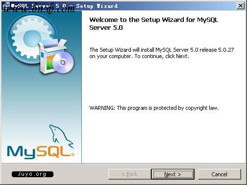 MySQL5安装图解一