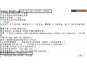 ubuntu一步架设ftp服务器图文讲解