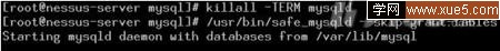 Linux系统中Mysql 密码恢复（图二）