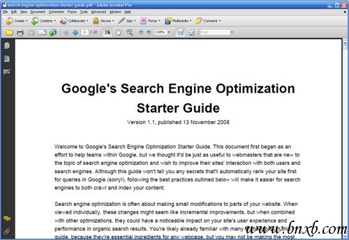 Google Webmasters'/Site owners' guidelines.