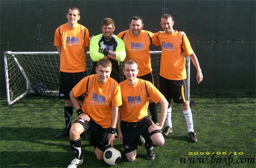 Datapower Tools five aside football team
