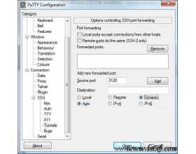 简单架设SSH+Squid代理服务器的自由上网通道的方法