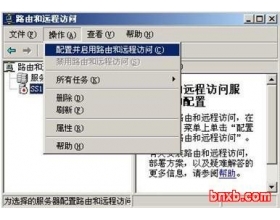 谈用Win2003系统配置路由服务