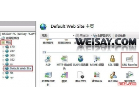 IIS 7.5 配置伪静态