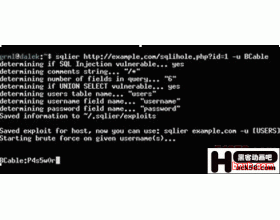 Linux下五大著名的免费SQL注入漏洞扫描工具