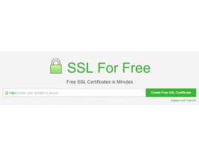 使用SSL For Free网站在线快速获取Let's Encrypt免费SSL证书