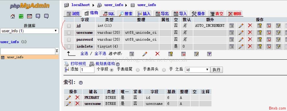 PHP+MYSQL实现注册登录修改密码等网页操作