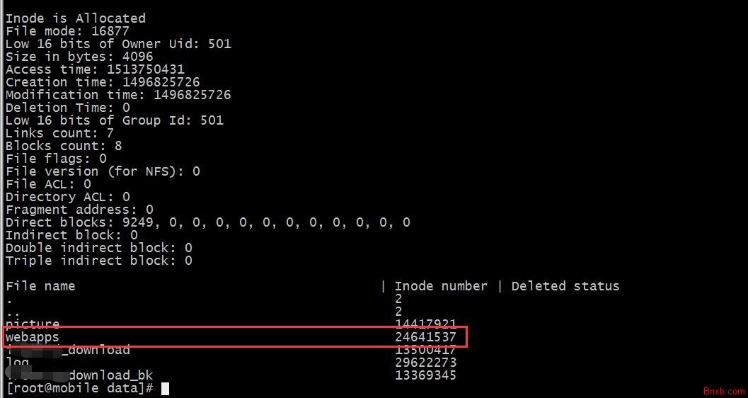 LINUX使用extundelete进行数据恢复 extundelete对误删数据数据库进行恢复